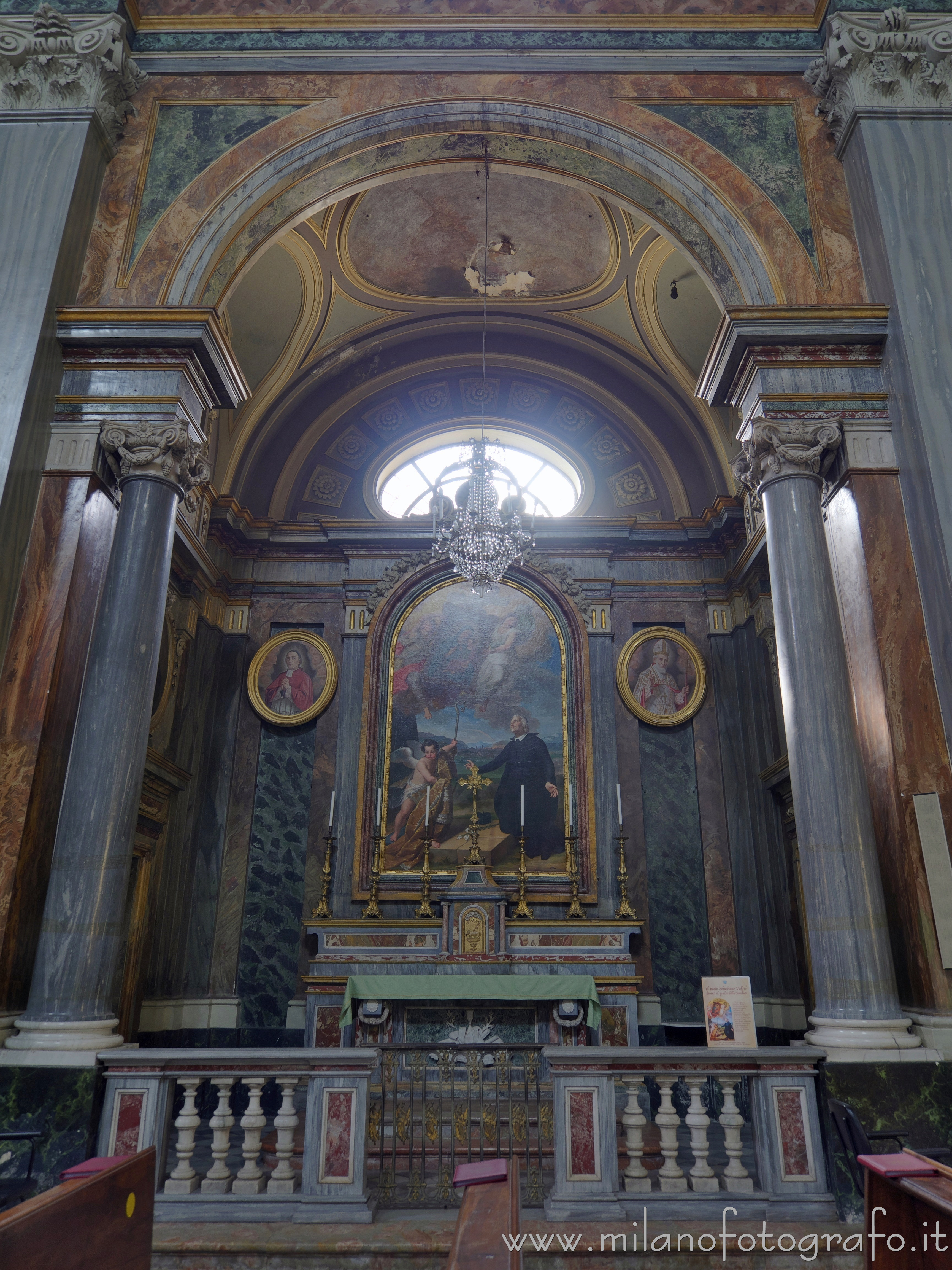 Biella (Italy) - Chapel of the Blessed Sebastiano Valfrè in the Church of Church of San Filippo Neri